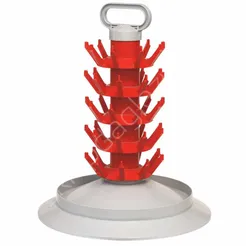 Stojak / suszarka na butelki 45 szt. obrotowy