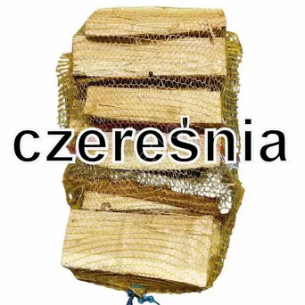 Drewno opałowe workowane Czereśnia do wędzenia 