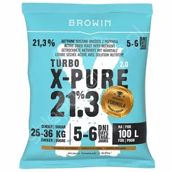 Drożdże gorzelnicze Turbo X-Pure 21,3% 360g