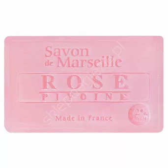 Mydło Marsylskie Róża- Piwonia 100g