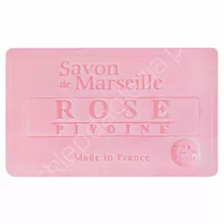 Mydło Marsylskie Róża- Piwonia 100g