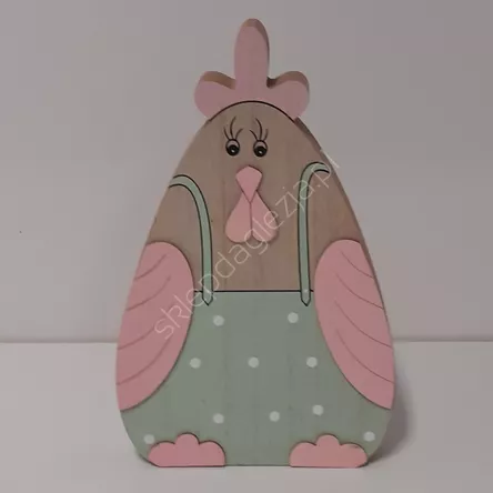 Kogut drewniany 15cm