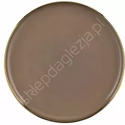 Talerz plytki Berlotti 25cm brązowy