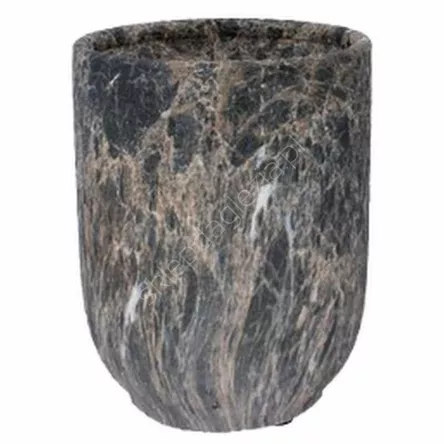 Osłonka ceramiczna 19*19*24,5cm marmur