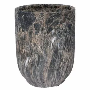 Osłonka ceramiczna 19*19*24,5cm marmur