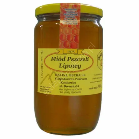 Miód lipowy 900g B