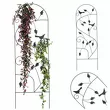 Podpora do roślin 38,5*118cm kratka czarna