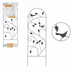 Podpora do roślin 38,5*118cm kratka czarna