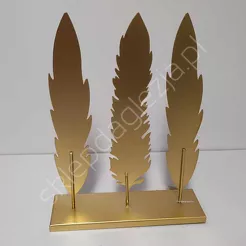 Figurka Złota Pióra 27x30cm