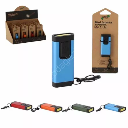 Latarka aluminiowa 1w USB