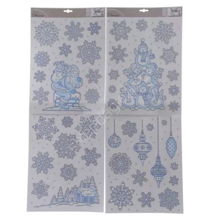 Ozdoba świąteczna na okno 41x29cm