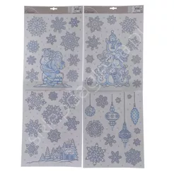 Ozdoba świąteczna na okno 41x29cm