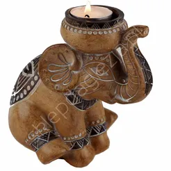 Świecznik Słoń 15cm