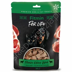 Fitmin przysmak jagnięcina 80% drób 20% liofiliz  30g