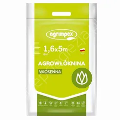 Agrowłóknina 1,6* 5  P17 Nova biała