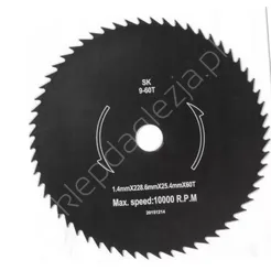 Tarcza tnąca Piła 60T 255/25, 4/1,4 SBC Stiga