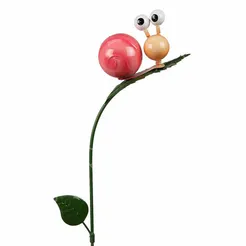 Pik metalowy ślimak różowy