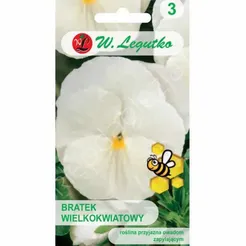 Bratek wielokwiatowy Firnenschnee 0.5g  L