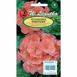 Pelargonia rabatowa Gama F1 łososiowa 0,05g  L