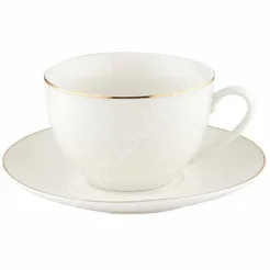 Filiżanka Bellisima ze spodkiem NBC 240ml biała