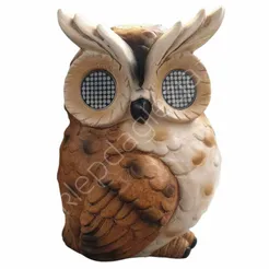 Figurka LED sowa  z ruchomymi oczami 26cm