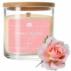 Świeca sojowa Róża 215g