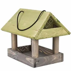 Karmnik dla ptaków drewniany