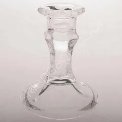 Świecznik szklany 10,2cm
