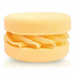 Kostka do kąpieli Makaronik Żółta z Sercem 100g