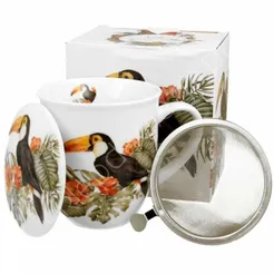 Kubek Tukan z zaparzaczem 400ml