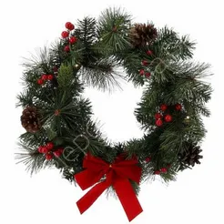 Wieniec LED 40cm czerwony