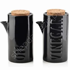 Butelka na oliwę i ocet Modern 2L czarna