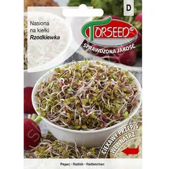 Nasiona na kiełki Rzodkiewka Opolanka  20g To
