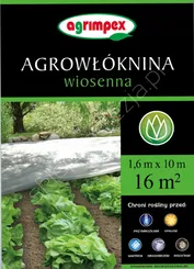 Agrowłóknina 1,6*10 P17 hobby biała