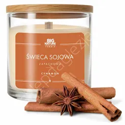 Świeca sojowa Cynamon 215g