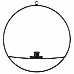 Świecznik metalowy koło 30cm