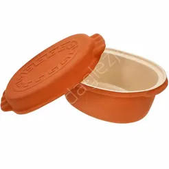 Garnek rzymski 4,5L szkliwiony