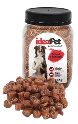 IdeaPet Wołowina z rybą sushi 180g
