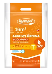 Agrowłóknina 3,2* 5 Marina P50 czarna+szpilki
