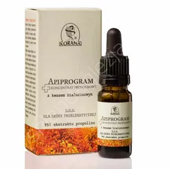 Korana Apiprogram Koncentrat propolisowy z kwasem hialuronowym 10ml