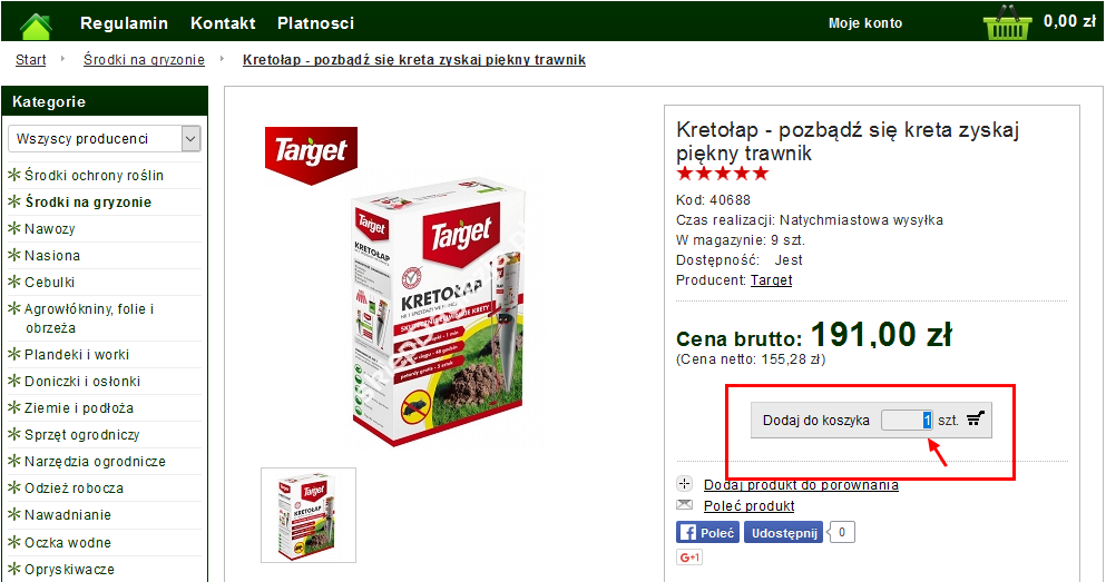 jak zamawiać w sklepdaglezja.pl