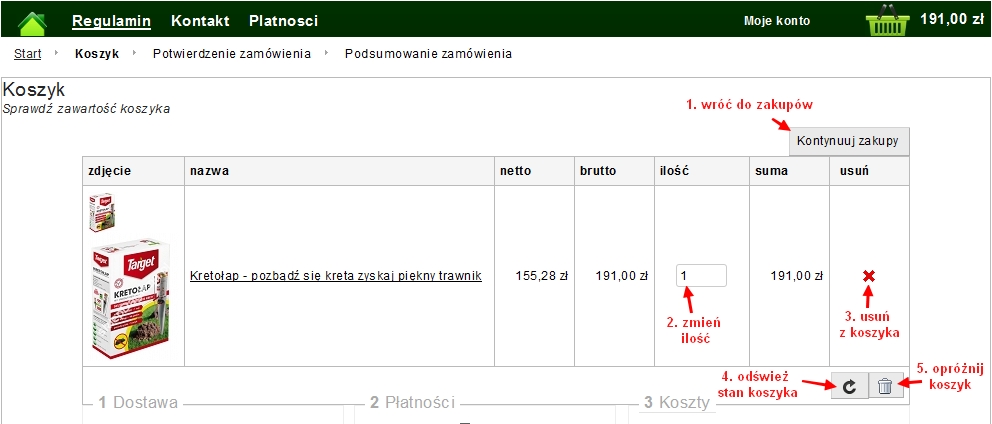 jak zamawiać w sklepdaglezja.pl