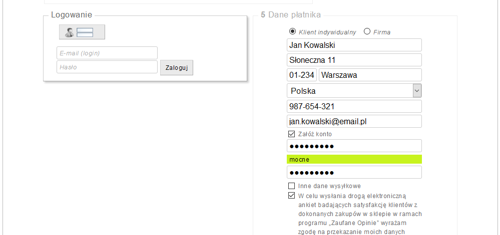jak zamawiać w sklepdaglezja.pl